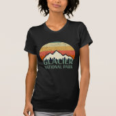 Nationaal Park Glacier T-shirt (Voorkant)