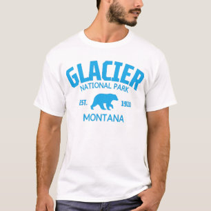 Nationaal park Glacier T-shirt