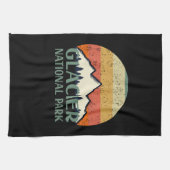 Nationaal Park  Glacier Theedoek (Horizontaal)