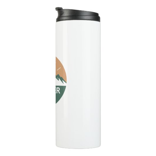 Nationaal park Glacier Thermosbeker (Geroteerd rechts)