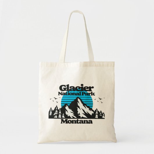 Nationaal park Glacier Tote Bag (Voorkant)