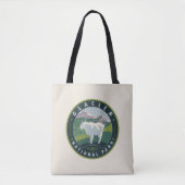 Nationaal park Glacier Tote Bag (Voorkant)