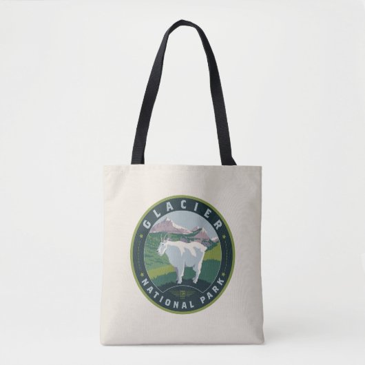 Nationaal park Glacier Tote Bag (Voorkant)