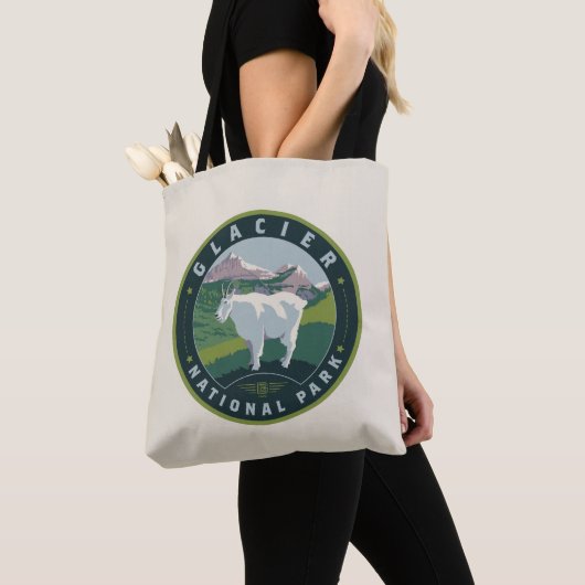 Nationaal park Glacier Tote Bag (Dichtbij)