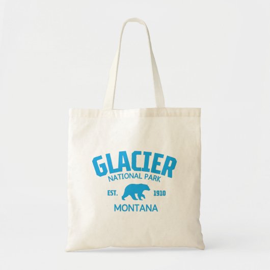 Nationaal park Glacier Tote Bag (Voorkant)