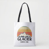 Nationaal Park Glacier Tote Bag (Voorkant)