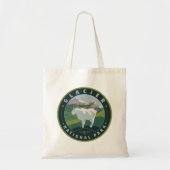 Nationaal park Glacier Tote Bag (Voorkant)