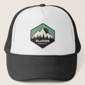 Nationaal park Glacier Trucker Pet (Voorkant)