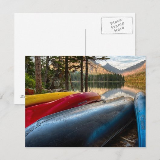 Nationaal park Gletsjer 3 Briefkaart (Voorkant / Achterkant)