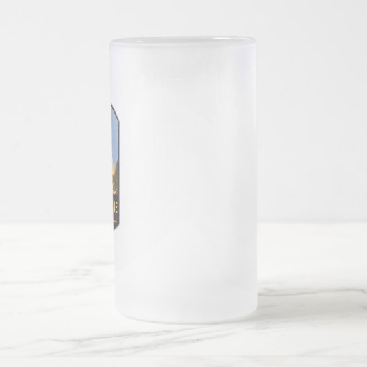 Nationaal park Golden Throne Capitol Reef Matglas Bierpul (Center)