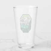 Nationaal park Goode Mountain Retro North Cascades Glas (Achterkant)