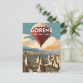 Nationaal Park Goreme Briefkaart (Staand voorkant)