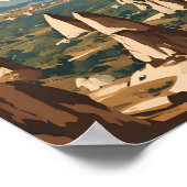 Nationaal Park Goreme Poster (Hoek)