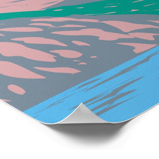 Nationaal park Gran Paradiso Italië  Poster (Hoek)