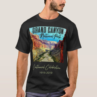 Nationaal park Grand Canyon 100 jaar Jubileum T-shirt
