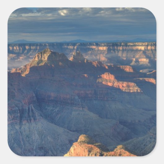 Nationaal park Grand Canyon 2 Vierkante Sticker (Voorkant)