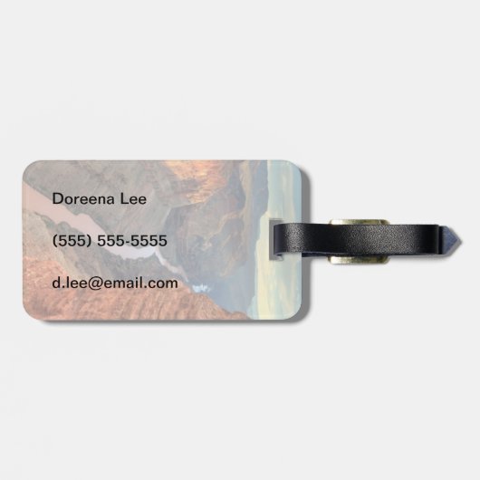 Nationaal park Grand Canyon 3 Bagagelabel (Achterkant horizontaal)