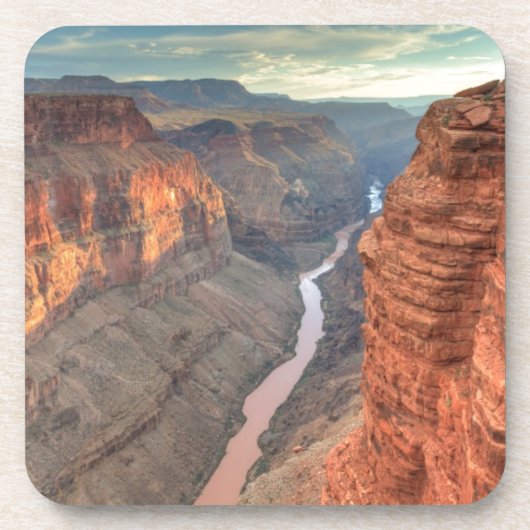 Nationaal park Grand Canyon 3 Bier Onderzetter (Voorkant)