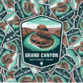 Nationaal park Grand Canyon | Afgesneden Sticker