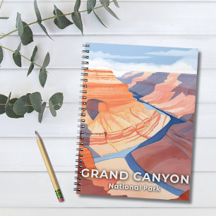 Nationaal park Grand Canyon Aquarel Reis Notitieboek