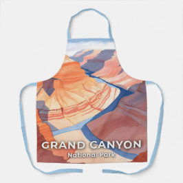 Nationaal park Grand Canyon Aquarel Reis Schort