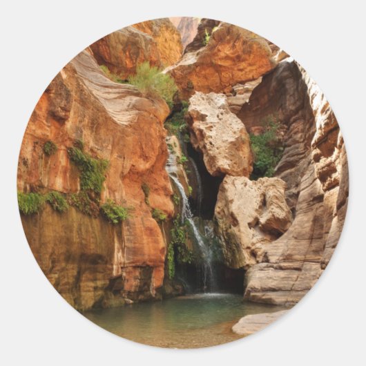 Nationaal park Grand Canyon, Arizona Ronde Sticker (Voorkant)
