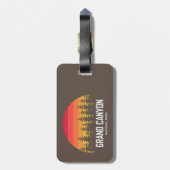 Nationaal park Grand Canyon Bagagelabel (Achterkant verticaal)