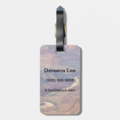 Nationaal park Grand Canyon Bagagelabel (Achterkant verticaal)