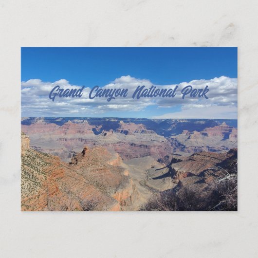 Nationaal park Grand Canyon Briefkaart (Voorkant)