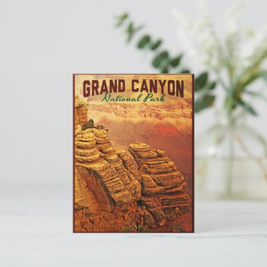Nationaal park Grand Canyon Briefkaart (Staand voorkant)
