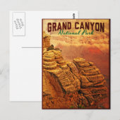 Nationaal park Grand Canyon Briefkaart (Voorkant / Achterkant)