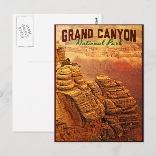 Nationaal park Grand Canyon Briefkaart (Voorkant / Achterkant)
