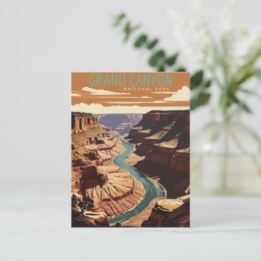 Nationaal park Grand Canyon Briefkaart (Staand voorkant)