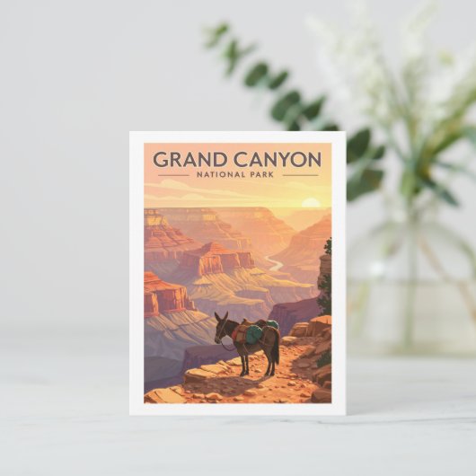 Nationaal park  Grand Canyon Briefkaart (Staand voorkant)