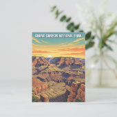 Nationaal park  Grand Canyon Briefkaart (Staand voorkant)