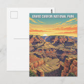 Nationaal park  Grand Canyon Briefkaart (Voorkant / Achterkant)
