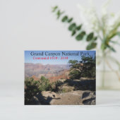 Nationaal park Grand Canyon Centennial 2019 Briefkaart (Staand voorkant)