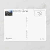 Nationaal park Grand Canyon Centennial 2019 Briefkaart (Achterkant)