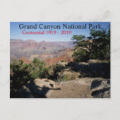 Nationaal park Grand Canyon Centennial 2019 Briefkaart (Voorkant)