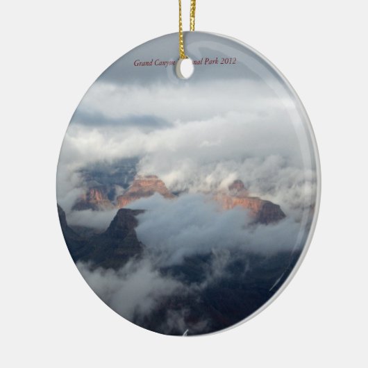 Nationaal Park Grand Canyon * gedateerd* 2012 Keramisch Ornament (Links)