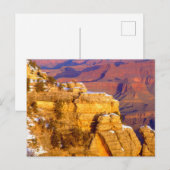 Nationaal park Grand Canyon in de winter Briefkaart (Voorkant / Achterkant)