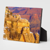 Nationaal park Grand Canyon in de winter Fotoplaat (Zijkant)