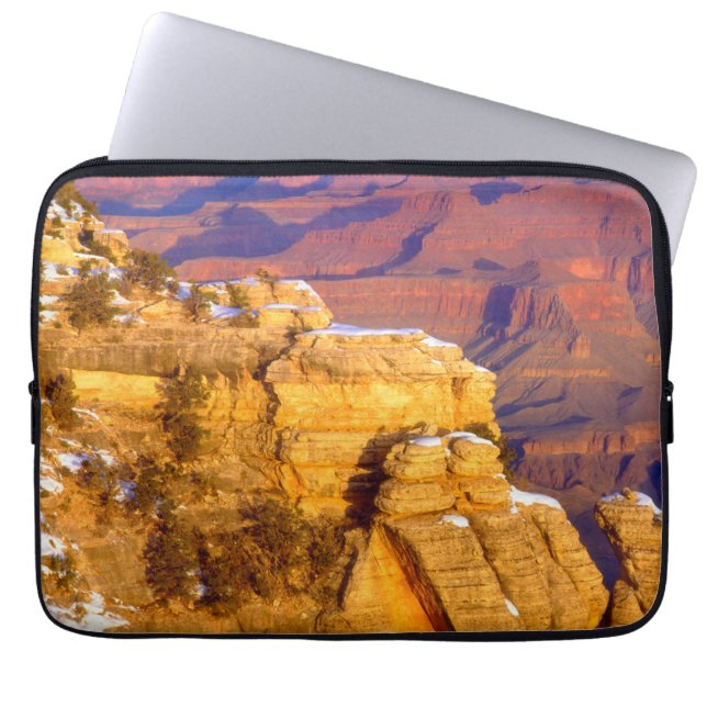 Nationaal park Grand Canyon in de winter Laptop Sleeve (Voorkant)