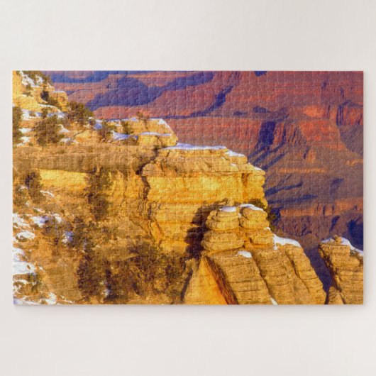 Nationaal park Grand Canyon in de winter Legpuzzel (Horizontaal)