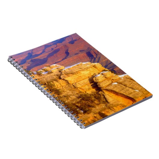 Nationaal park Grand Canyon in de winter Notitieboek (Rechterzijde)