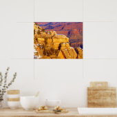 Nationaal park Grand Canyon in de winter Poster (Keuken)