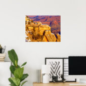 Nationaal park Grand Canyon in de winter Poster (Thuiskantoor)