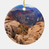 Nationaal park Grand Canyon Keramisch Ornament (Achterkant)