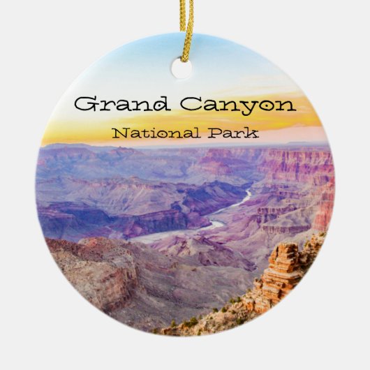 Nationaal park Grand Canyon Keramisch Ornament (Voorkant)