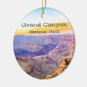 Nationaal park Grand Canyon Keramisch Ornament (Links)